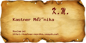 Kastner Mónika névjegykártya